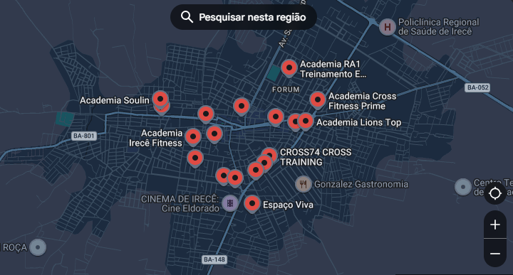 Mais academias